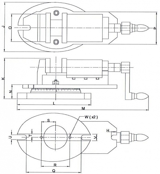 Wilton/JETlift MMV/SP-150 Фрезерные прецизионные тиски 152 мм - фото