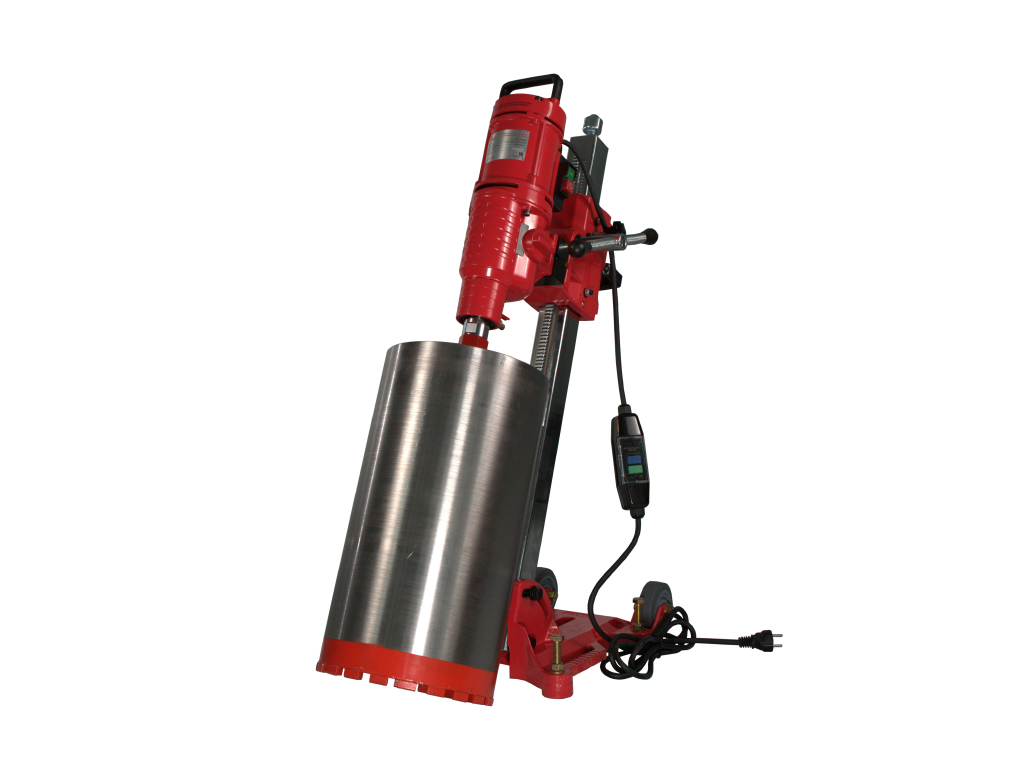 Установка алмазного бурения VOLL V-Drill 350N с наклонной стойкой