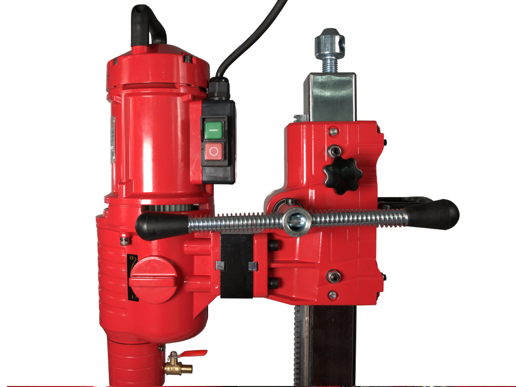 Установка алмазного бурения VOLL V-Drill 350N с наклонной стойкой - фото