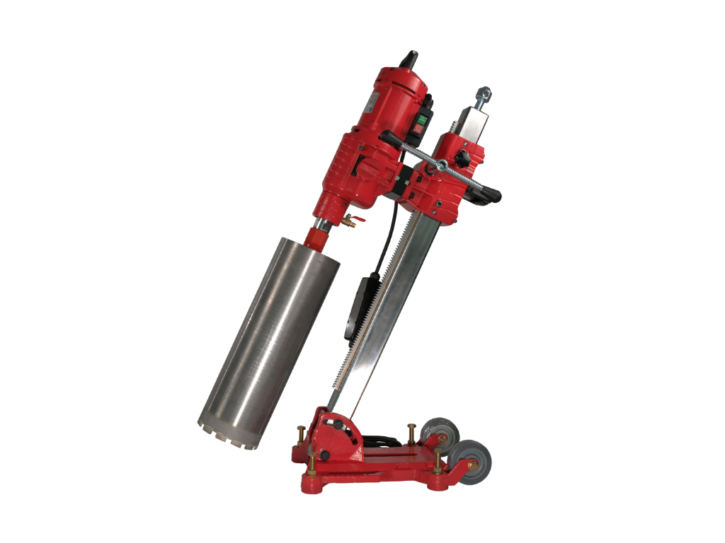 Установка алмазного бурения VOLL V-Drill 300N с наклонной стойкой - фото