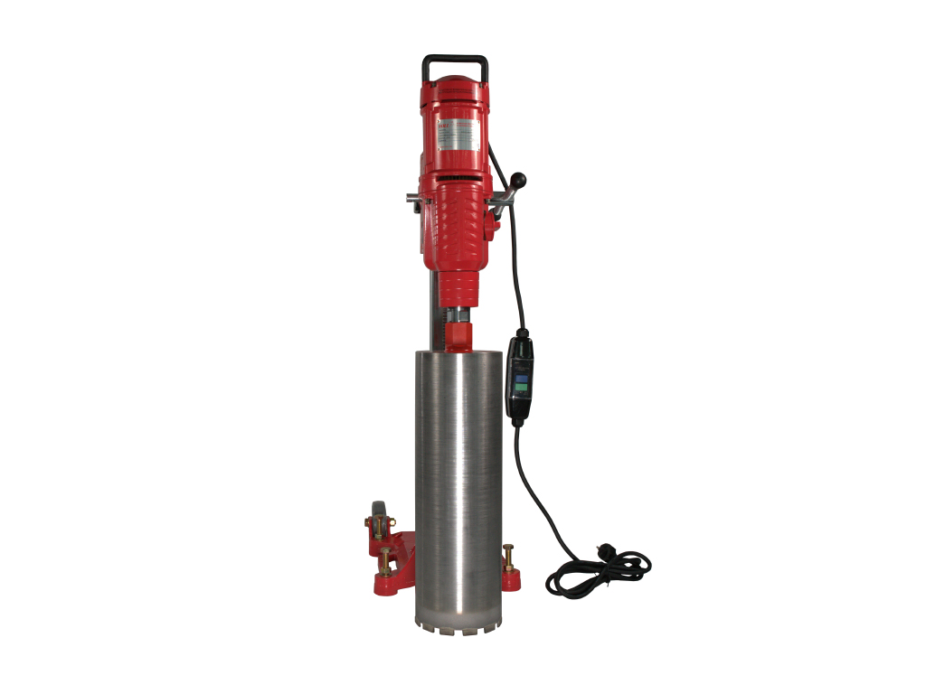 Установка алмазного бурения VOLL V-Drill 300N с наклонной стойкой - фото