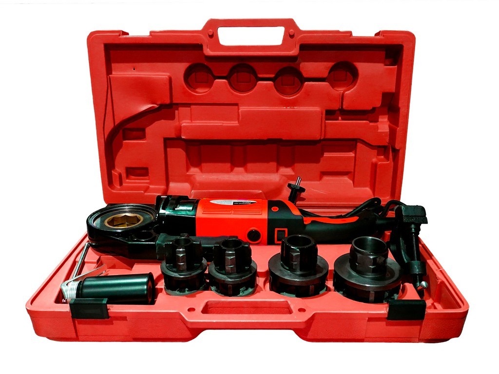 Электрический клупп VOLL V-Matic B1 с набором головок 1/2"-1 1/4" - фото