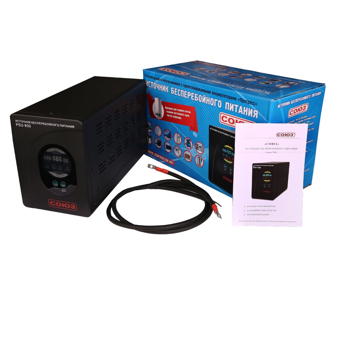 Источник бесперебойного питания Союз PSU-800/12 - фото