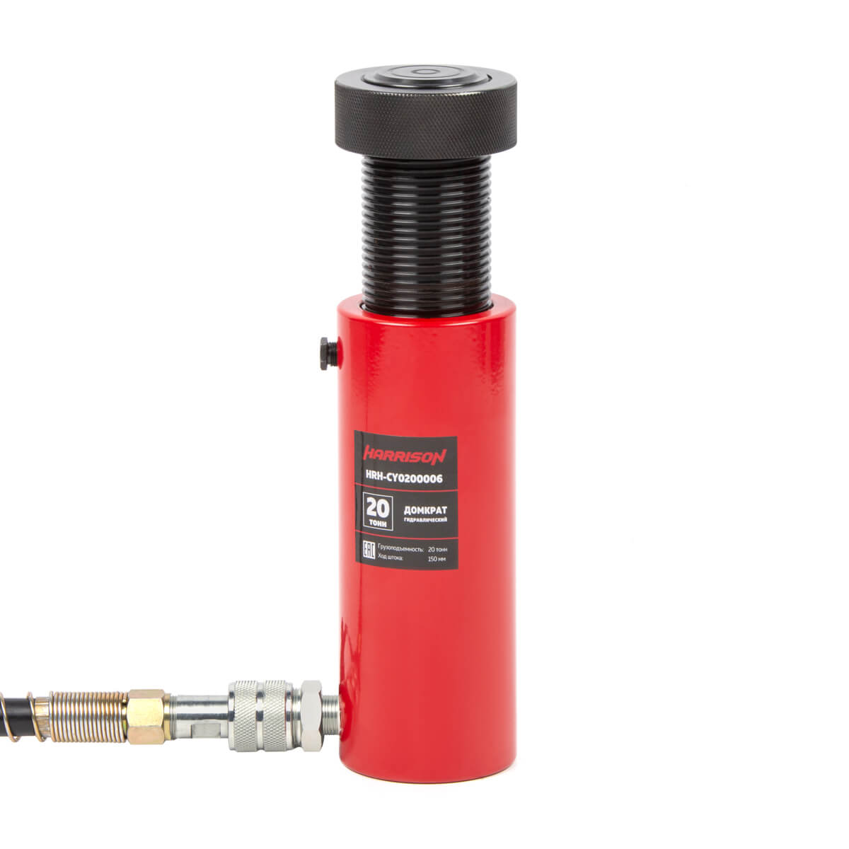 Домкрат грузовой гидравлический с фиксирующей гайкой Harrison HRH-CY0200006 - фото
