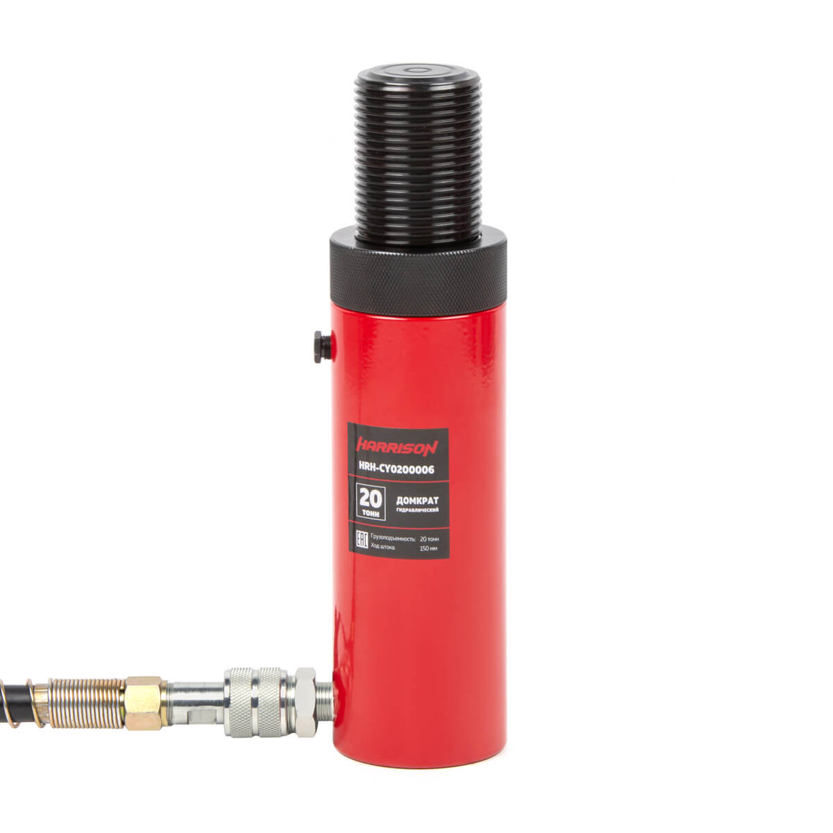 Домкрат грузовой гидравлический с фиксирующей гайкой Harrison HRH-CY0200006 - фото