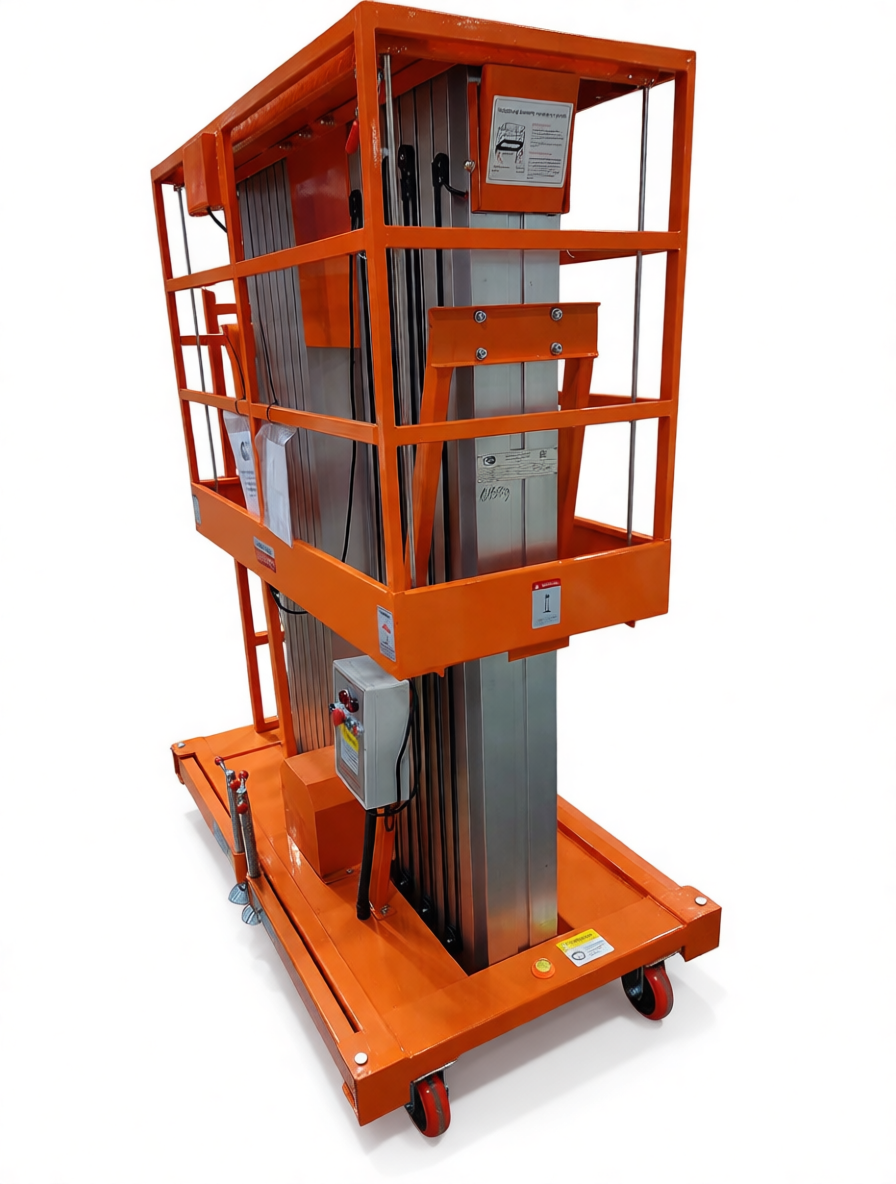 Подъемник мачтовый сетевой 200 кг 12/14 м TOR GTWY12-200S AC 220В 2-мачт - фото