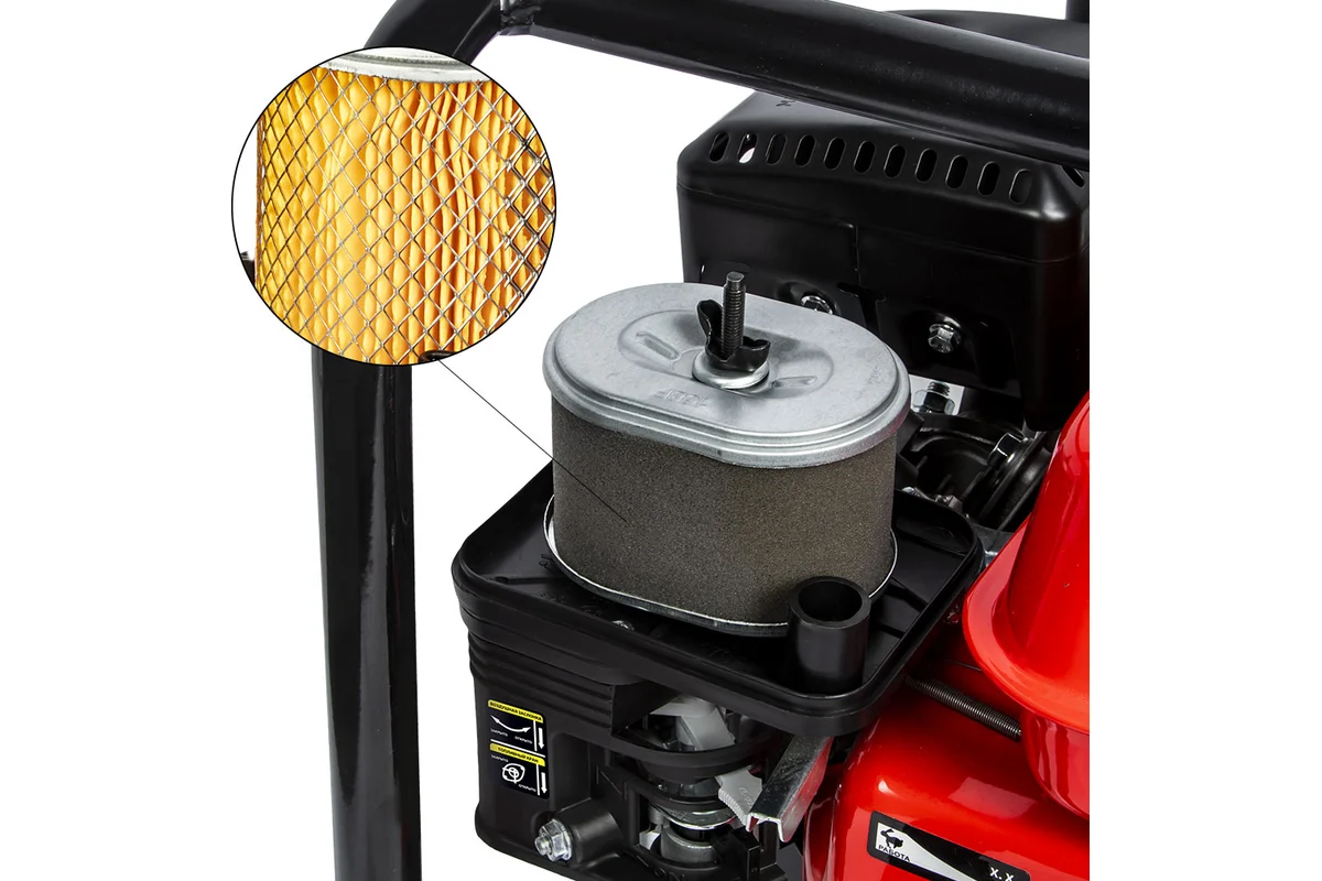 Мотопомпа бензиновая DDE PTR80 - фото