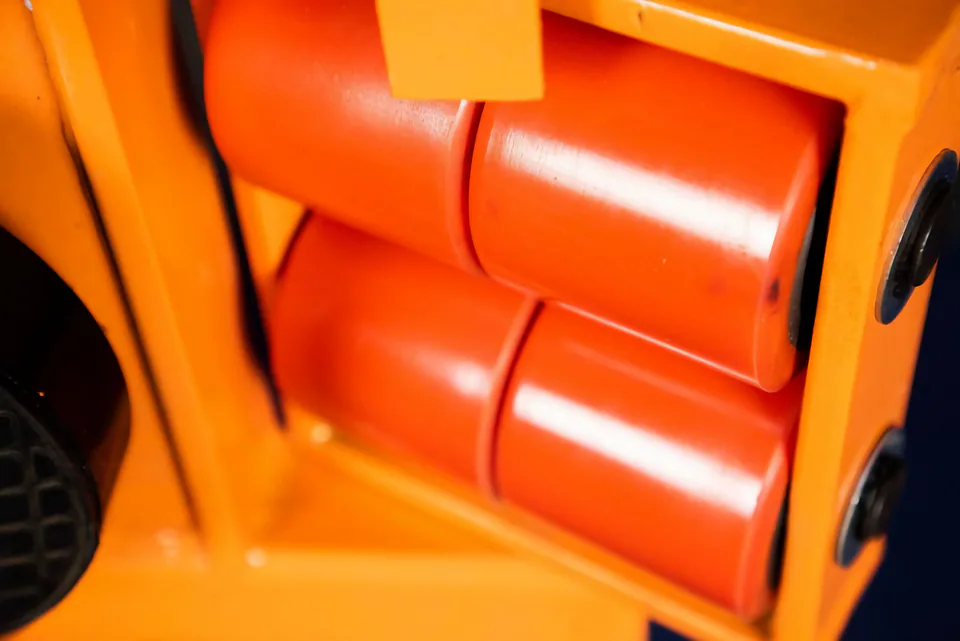 Роликовая платформа поворотная TOR X8 г/п 8 т (с ручкой) (T) - фото