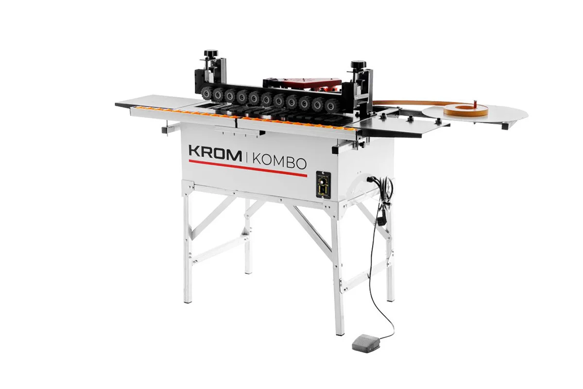 Кромкооблицовочный станок с конвейерной лентой KROM-KOMBO