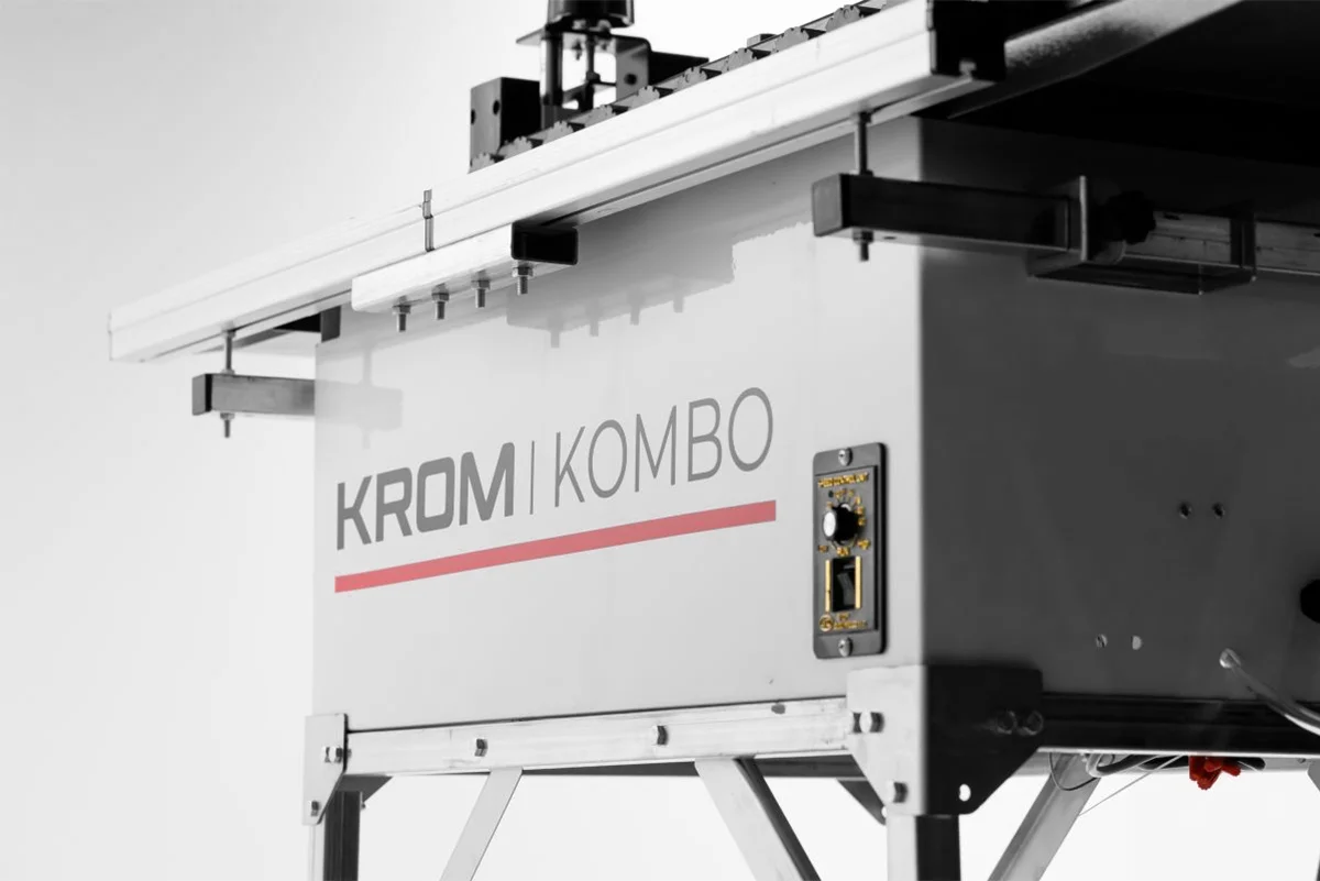 Кромкооблицовочный станок с конвейерной лентой KROM-KOMBO - фото