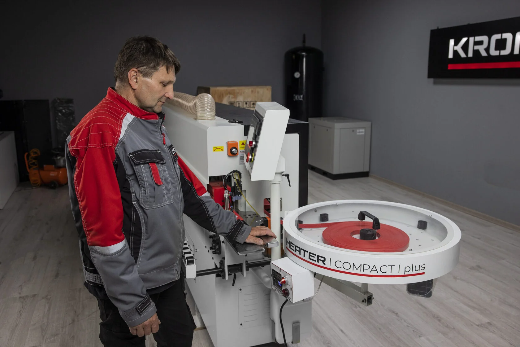 Малогабаритный станок для подготовки кромки ПВХ перед кромкооблицовкой HEATER COMPACT plus - фото