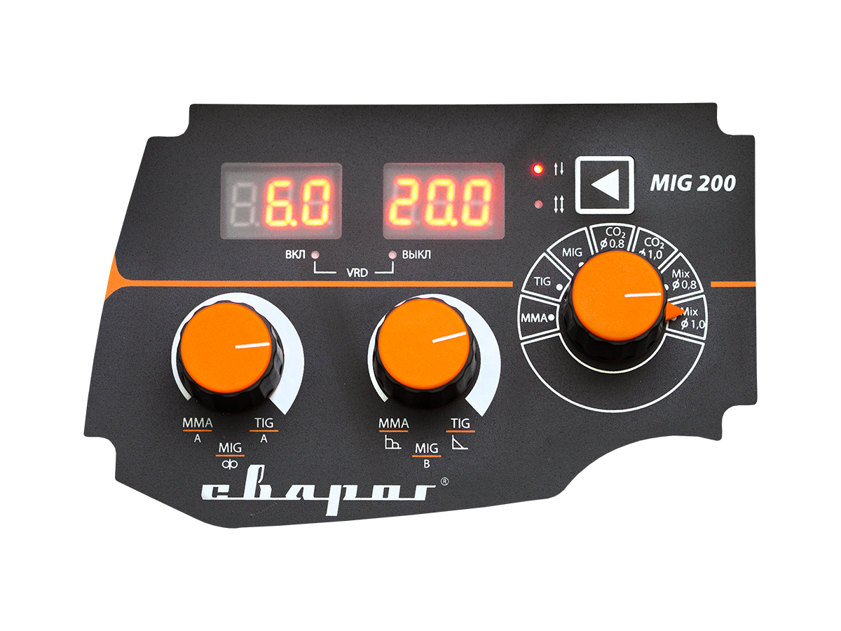 Сварочный полуавтомат Сварог PRO MIG 200 SYNERGY (N229) - фото