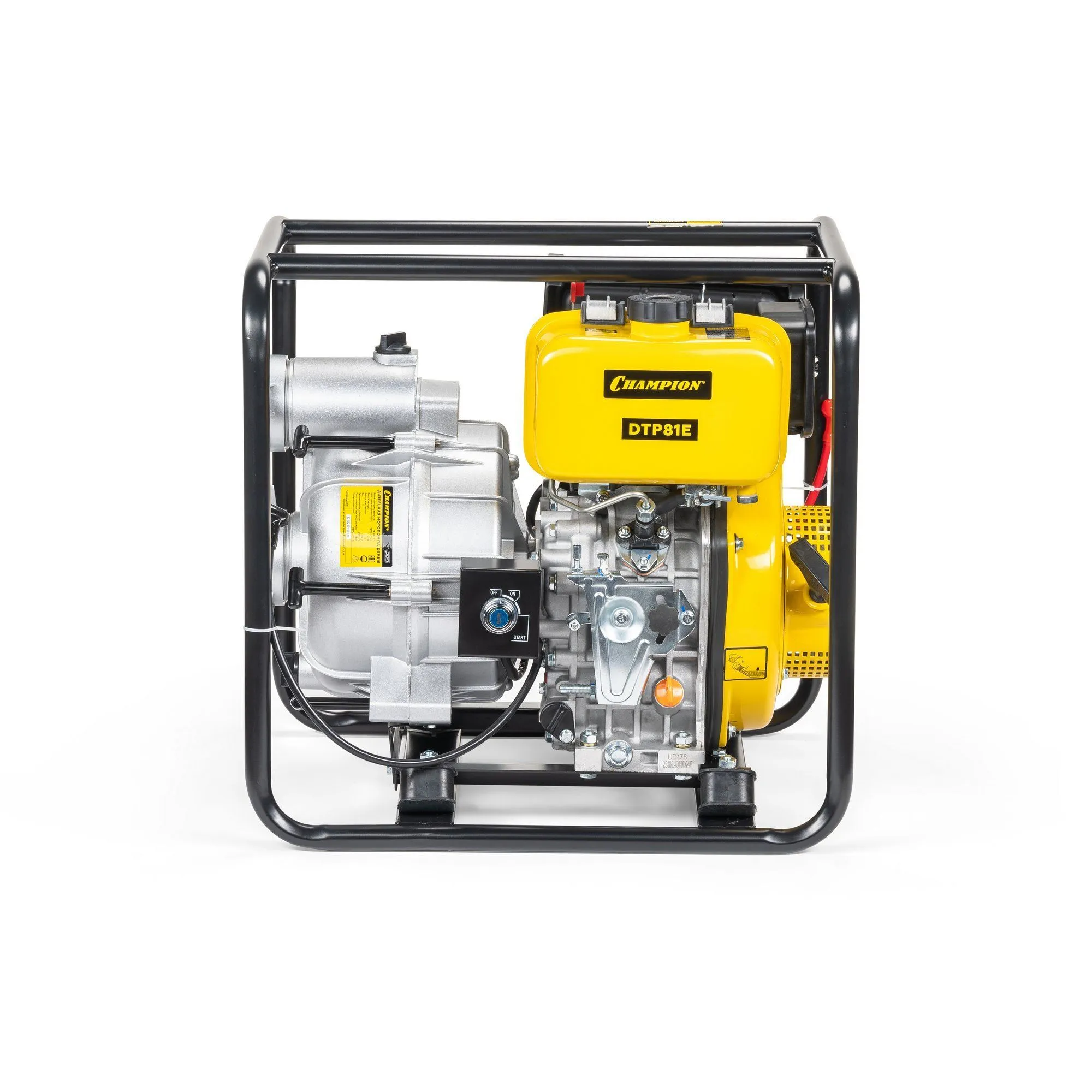 Мотопомпа дизельная Champion  DTP81E - фото