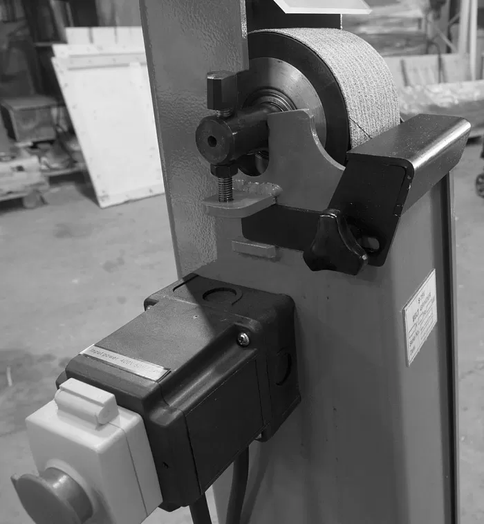 Станок ленточно-шлифовальный вертикальный Stalex S-75V - фото