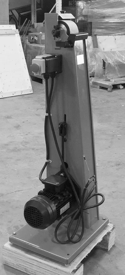 Станок ленточно-шлифовальный вертикальный Stalex S-75V - фото