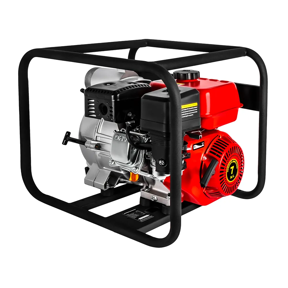 Мотопомпа бензиновая для грязной воды DDE  WP 80 D - фото