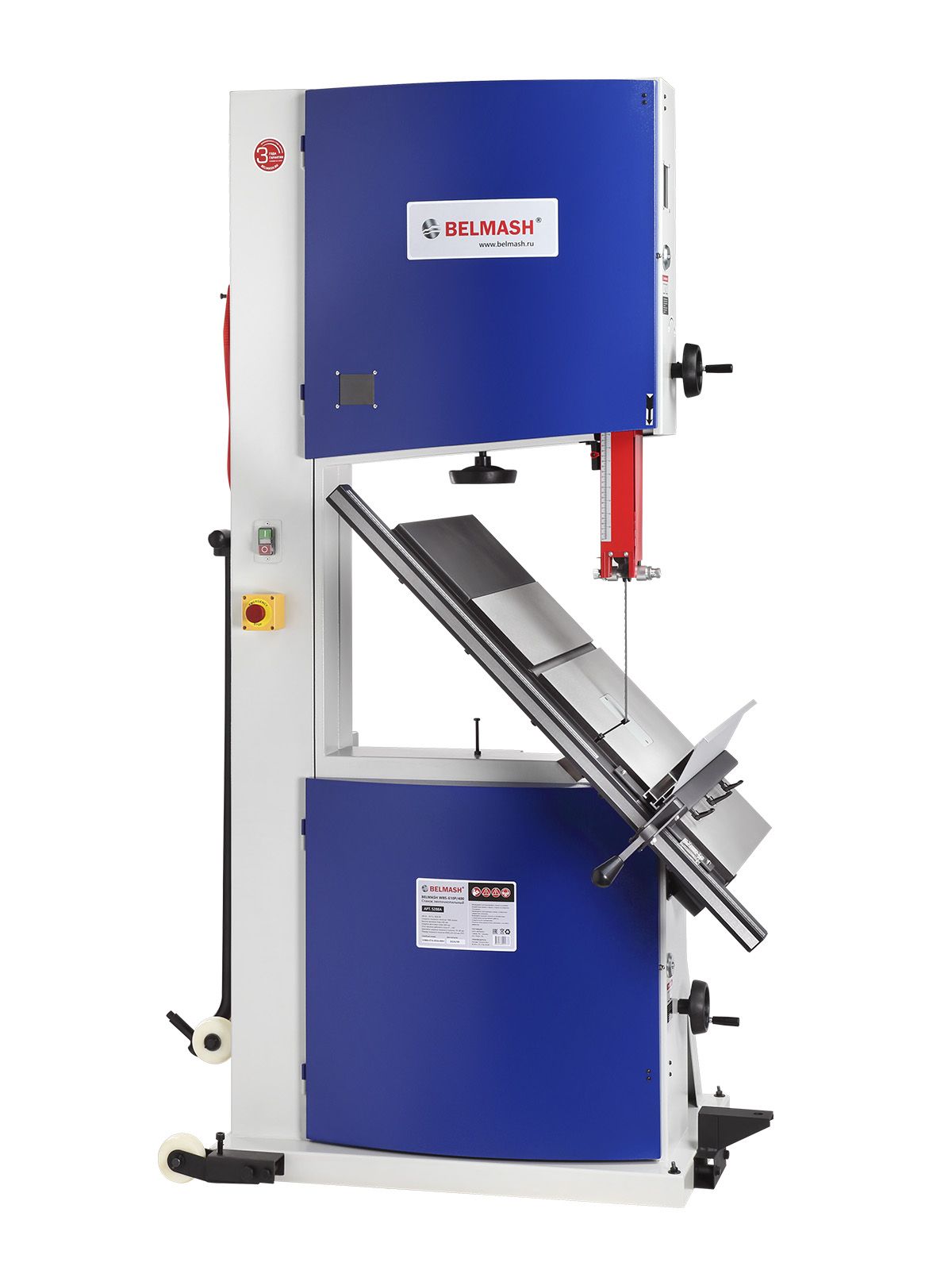 Ленточнопильный станок BELMASH WBS-810P/400 - фото