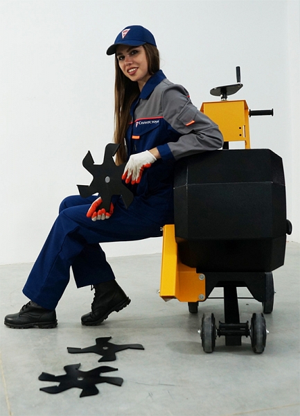 Резчик кровли Splitstone CR-1413 двигатель Honda - фото