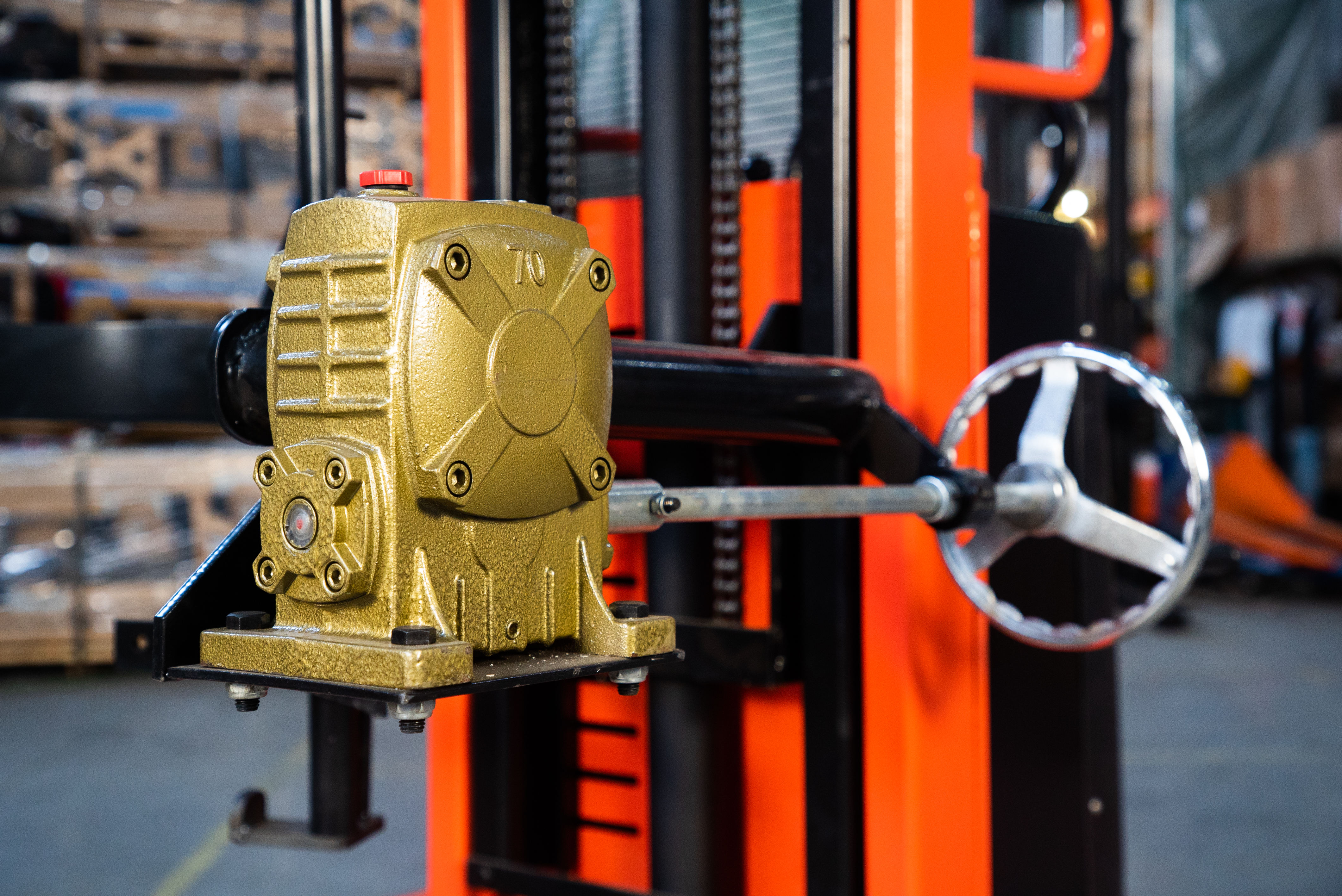 Штабелер-бочкокантователь TOR CDT0.35Т/2.5М с электроподъемом - фото