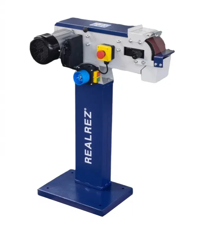 Станок шлифовальный REALREZ B1-S4 100Х1220ММ (230V)