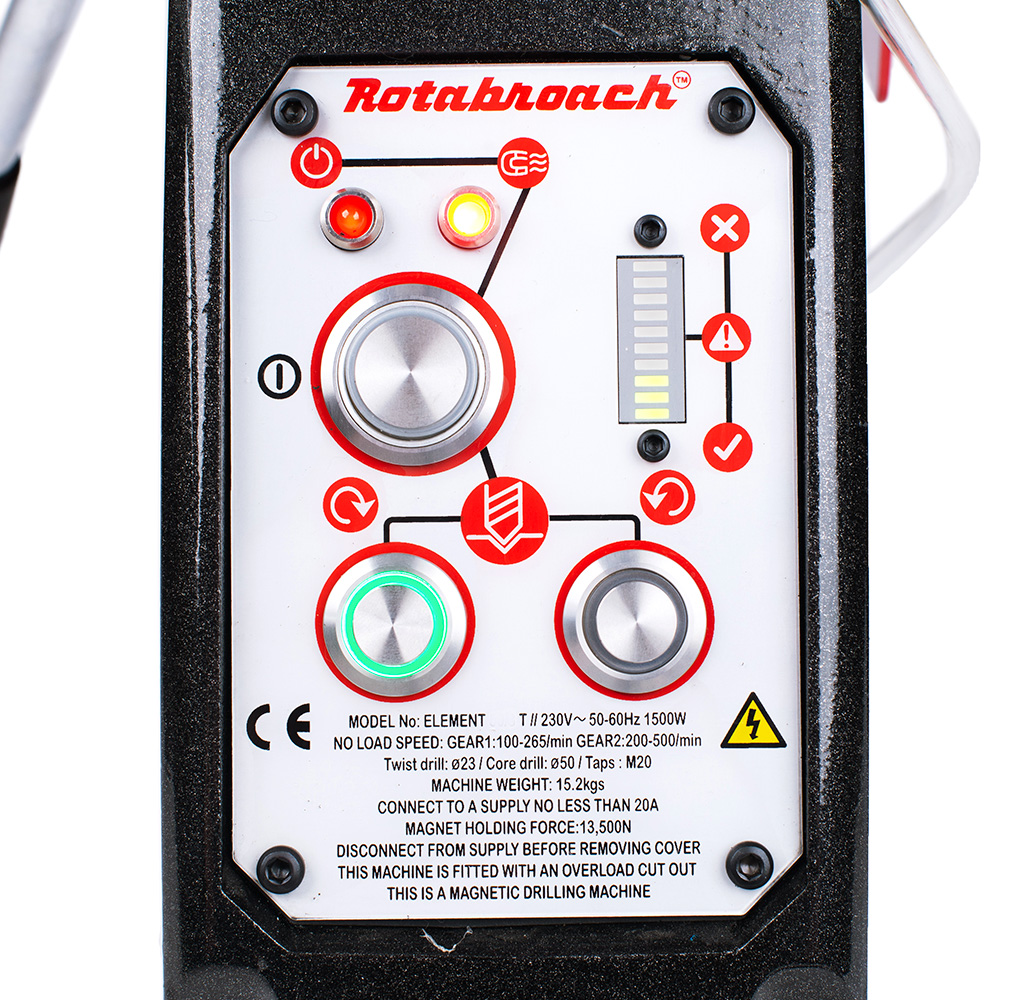 Станок сверлильный на магнитном основании Rotabroach ELEMENT-75 с поворотным основанием - фото