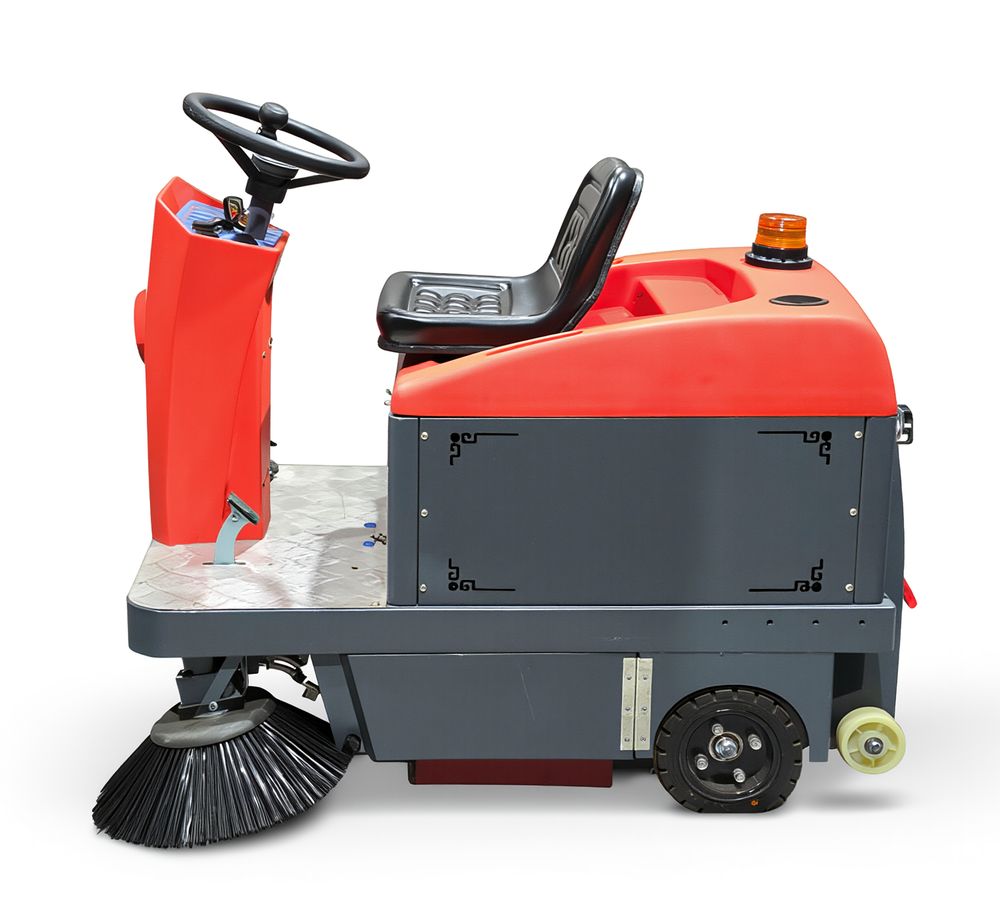 Машина подметальная с АКБ GEL 48/52В/Ач TOR G125 - фото