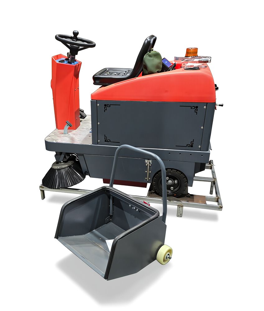 Машина подметальная с АКБ GEL 48/52В/Ач TOR G125 - фото
