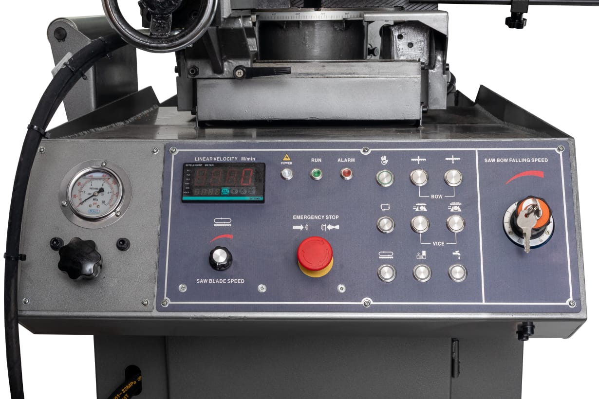 Станок ленточнопильный полуавтоматический JET MBS-1012DASP - фото