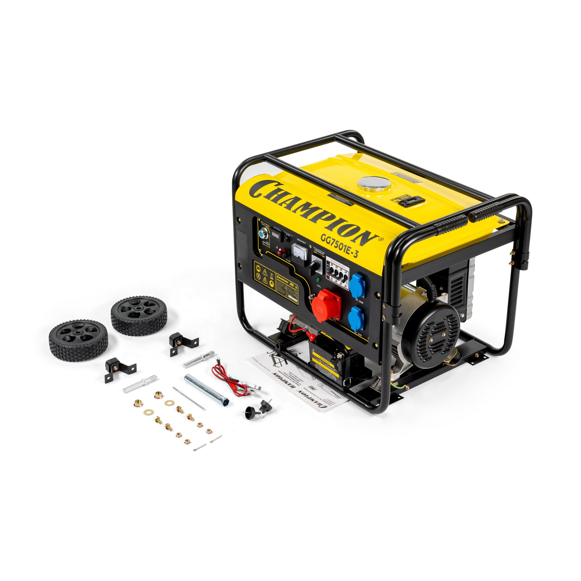Генератор бензиновый Champion GG 7501 E-3 - фото
