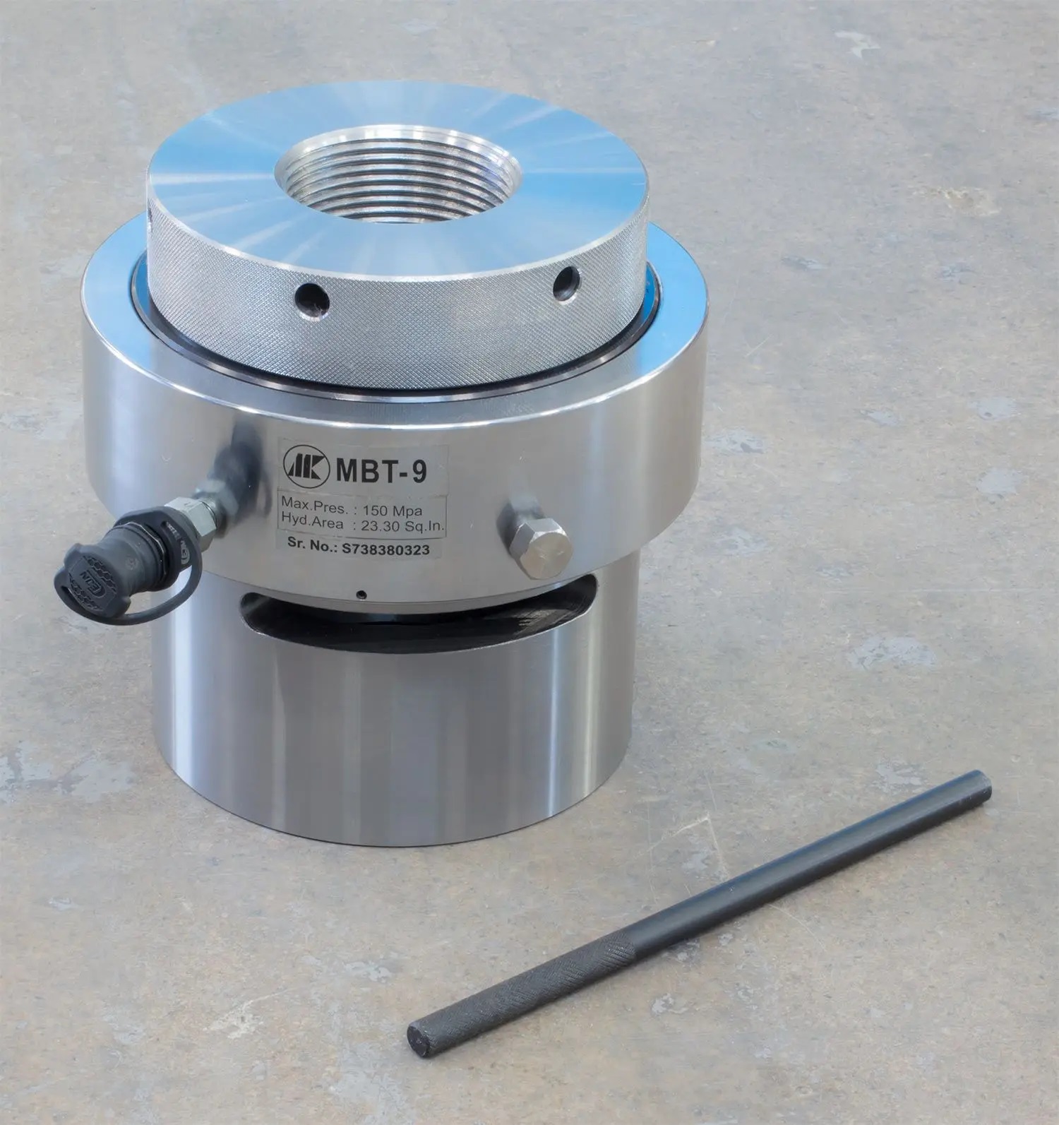 Тензорные домкраты однопоршневые с механическим возвратом MBT-9 - фото