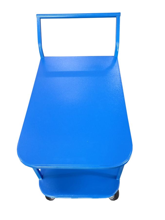 Тележка платформенная TOR ТП-2Я (600х900) 2х-ярусная (125мм) - фото