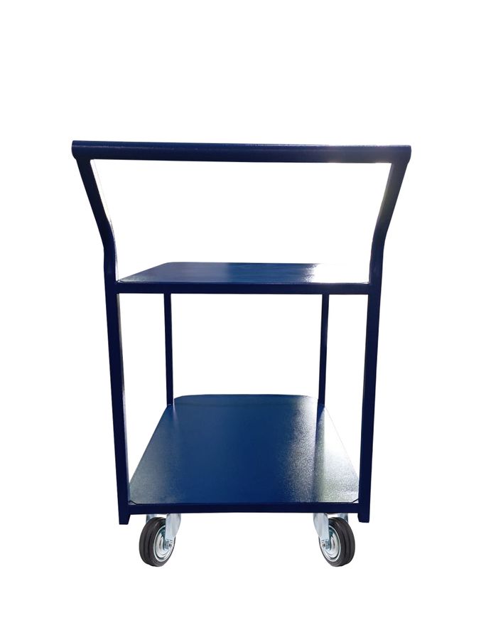 Тележка платформенная TOR ТП-2Я (600х900) 2х-ярусная (125мм) - фото