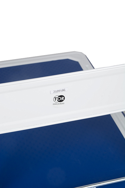 Тележка платформенная 150 кг TOR PH150 (740х480) со складной ручкой (резиновые колеса 100 мм) - фото