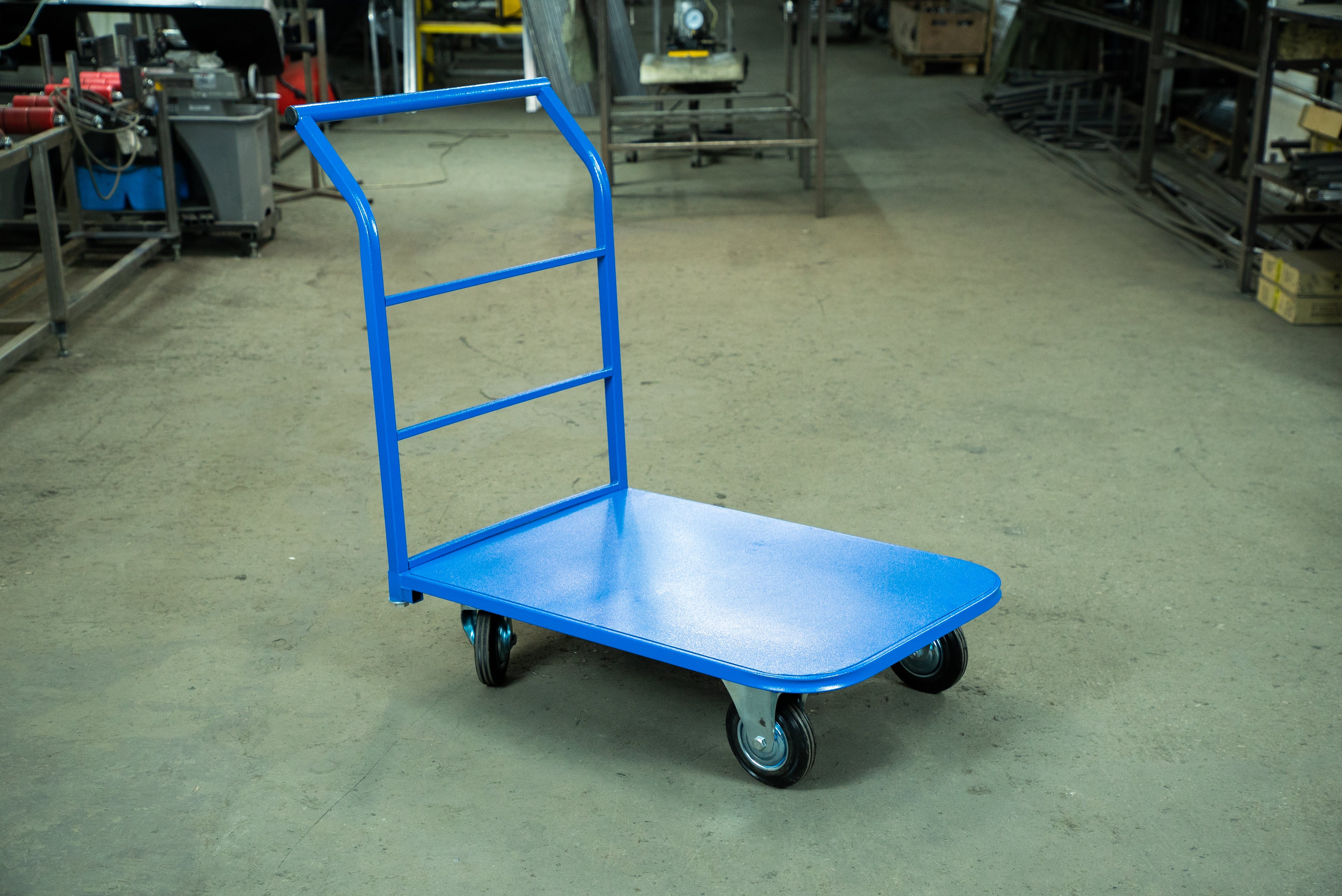 Тележка платформенная TOR ТП-2 (600х900) г/п 300 кг (125 мм) - фото