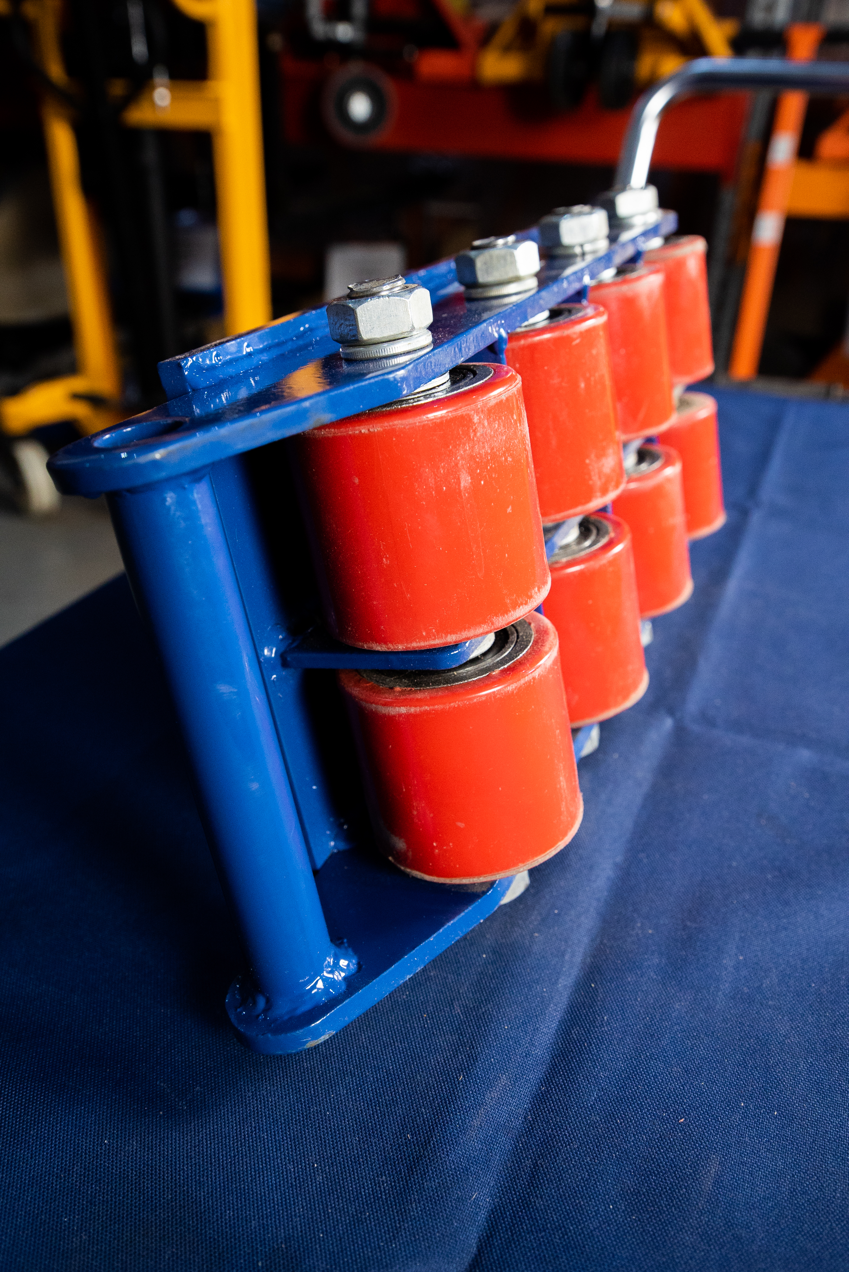 Роликовая платформа поворотная TOR CRA-8 г/п 12 т (без ручки) - фото