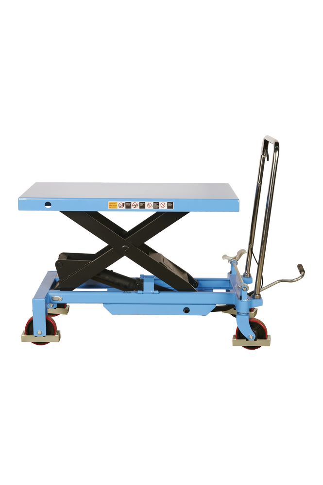 Стол подъемный передвижной 800 кг 415-1000 мм (1016х510 мм) TOR PT800A - фото