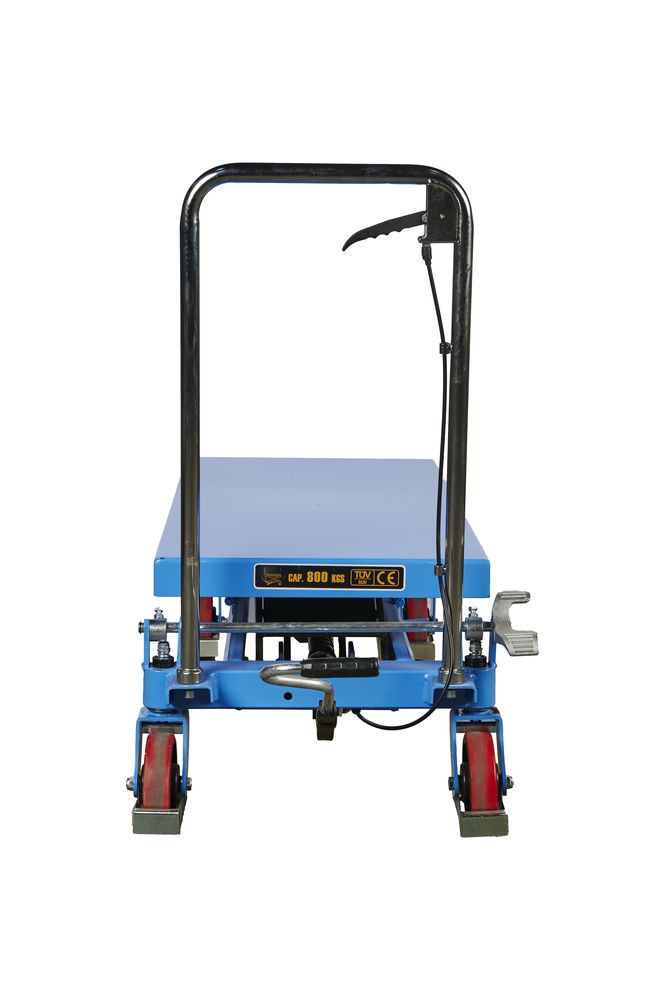 Стол подъемный передвижной 800 кг 415-1000 мм (1016х510 мм) TOR PT800A - фото