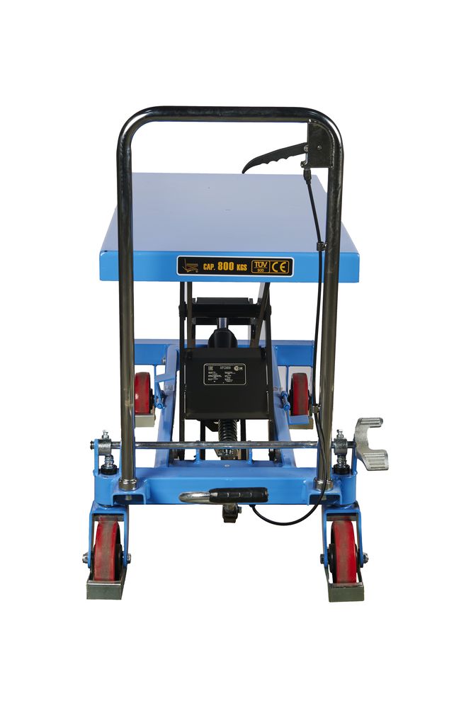 Стол подъемный передвижной 800 кг 415-1000 мм (1016х510 мм) TOR PT800A - фото