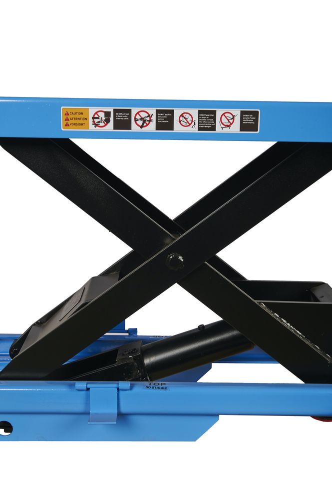 Стол подъемный передвижной 800 кг 415-1000 мм (1016х510 мм) TOR PT800A - фото