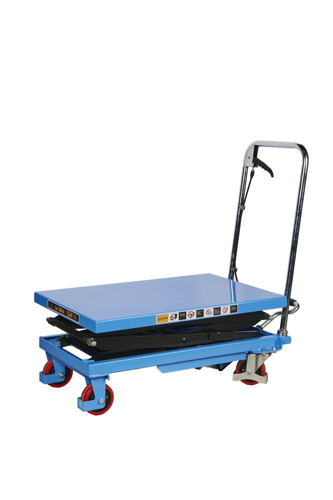 Стол подъемный передвижной 150 кг 302-1260 мм (700х450 мм) TOR PTS150 - фото