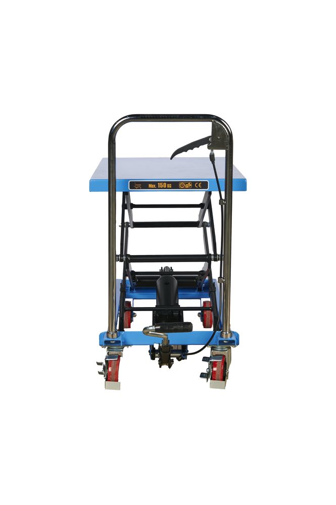 Стол подъемный передвижной 150 кг 302-1260 мм (700х450 мм) TOR PTS150 - фото