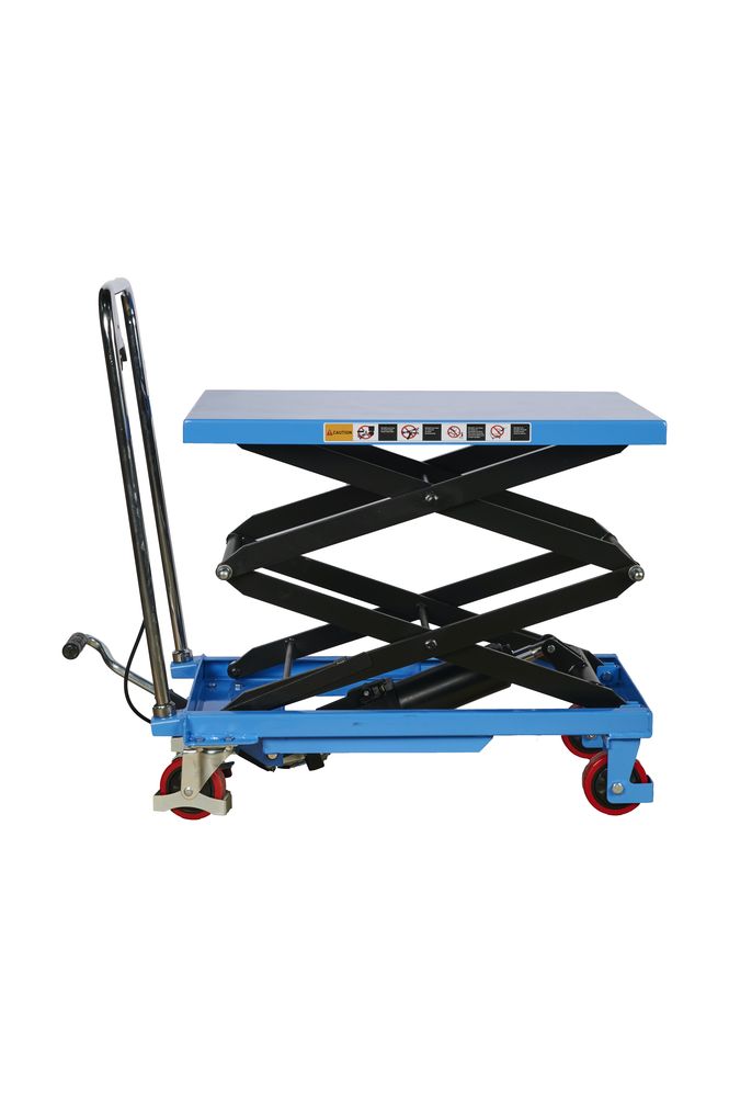 Стол подъемный передвижной 150 кг 302-1260 мм (700х450 мм) TOR PTS150 - фото