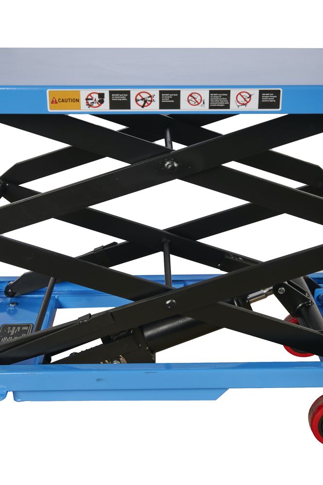 Стол подъемный передвижной 150 кг 302-1260 мм (700х450 мм) TOR PTS150 - фото