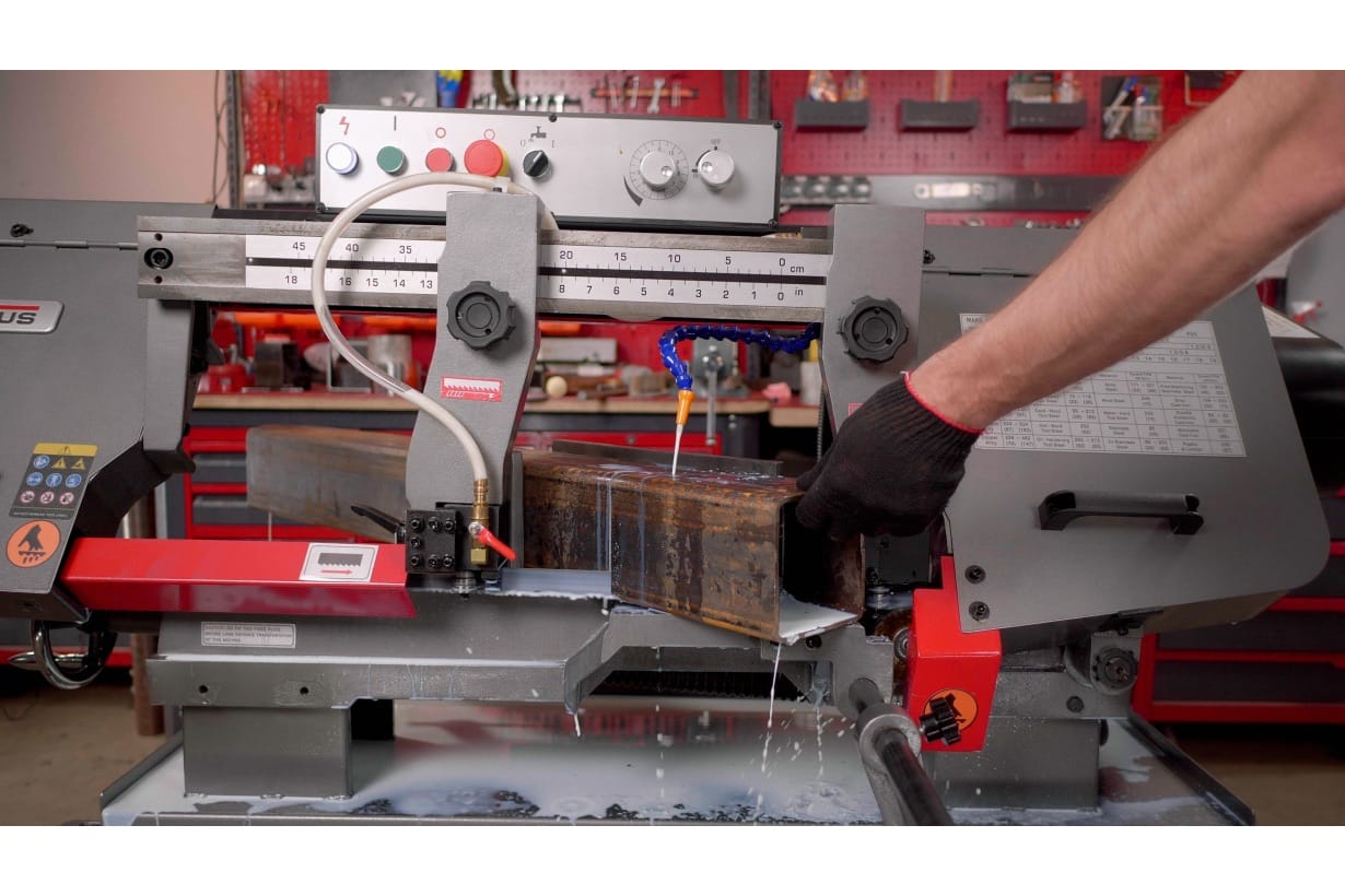 Ленточная пила по металлу JET HBS-1018L - фото