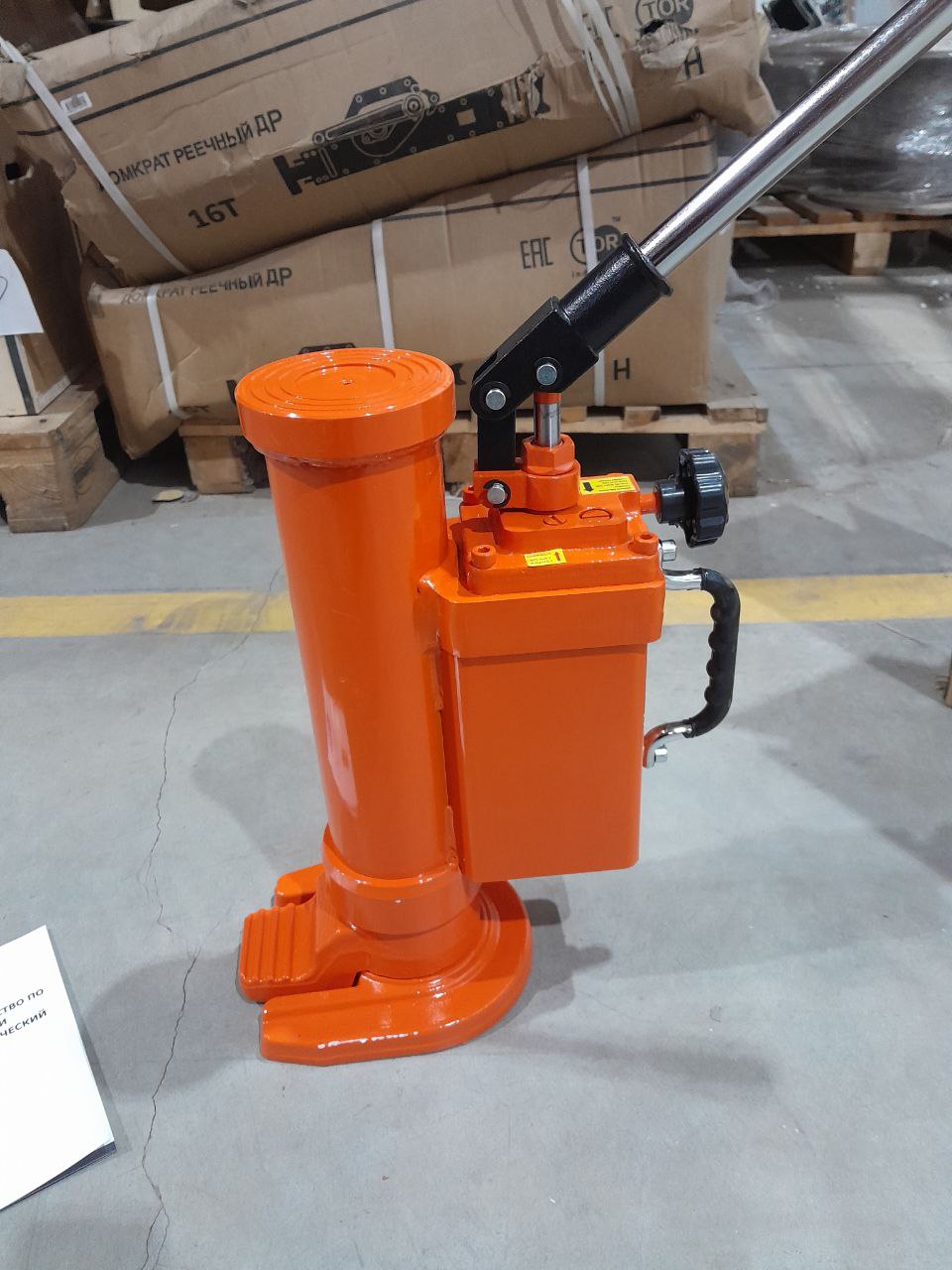 Домкрат гидравлический TOR ДПГ-100 (HM-100) - фото