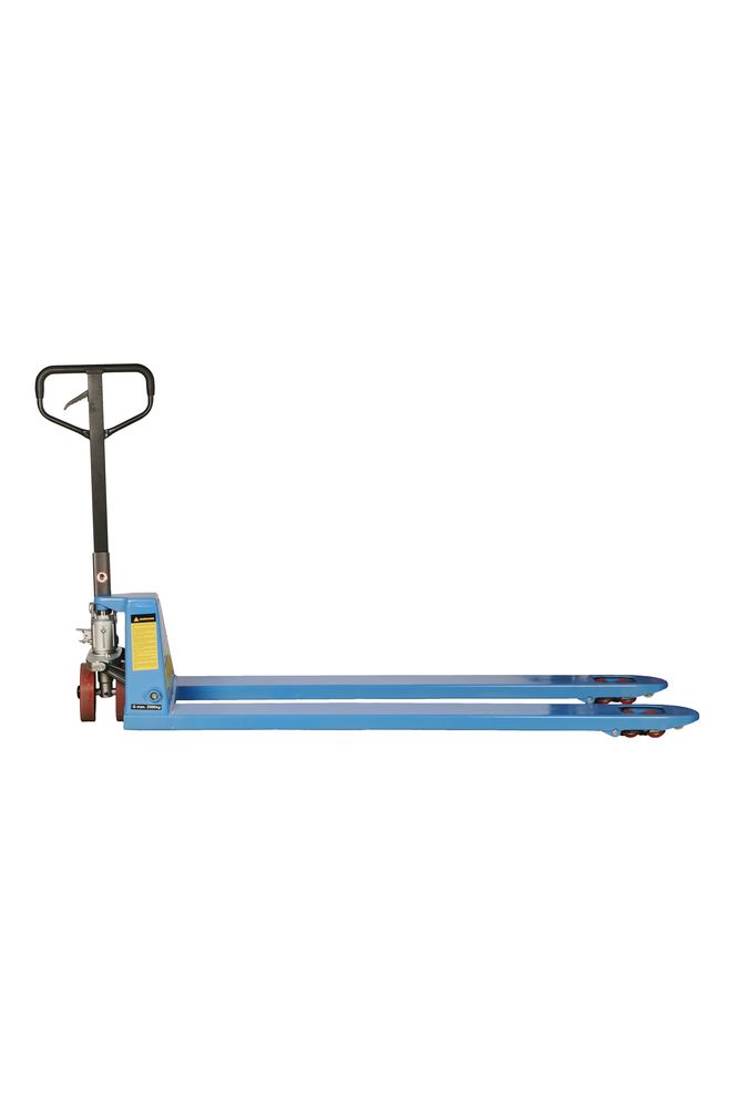 Тележка гидравлическая 2500 кг 800 мм полиуретановые колеса TOR RHP(BF) PRO - фото