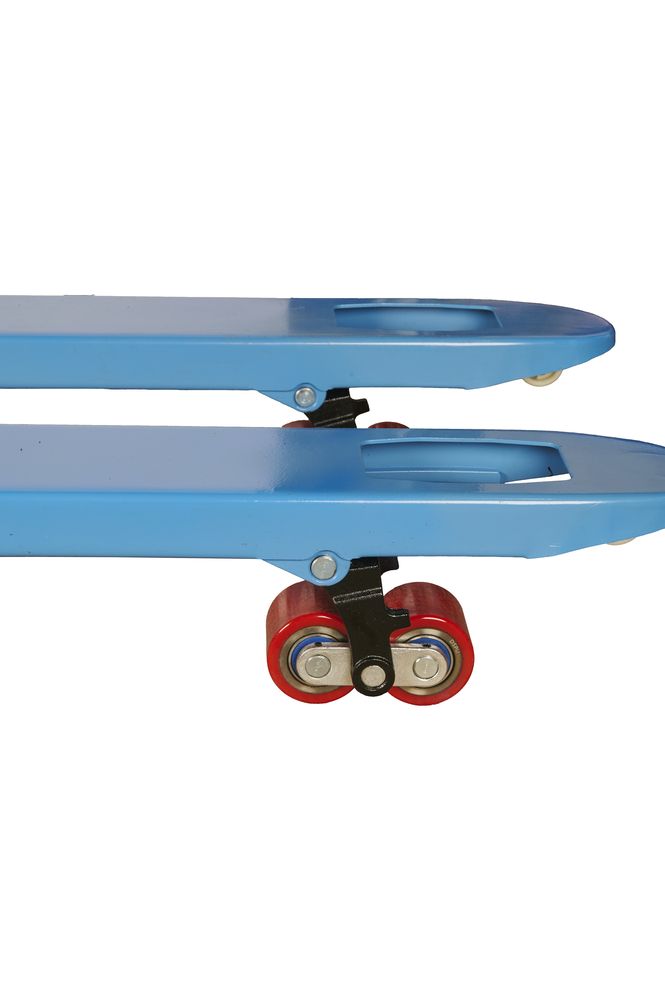 Тележка гидравлическая 2500 кг 800 мм полиуретановые колеса TOR RHP(BF) PRO - фото