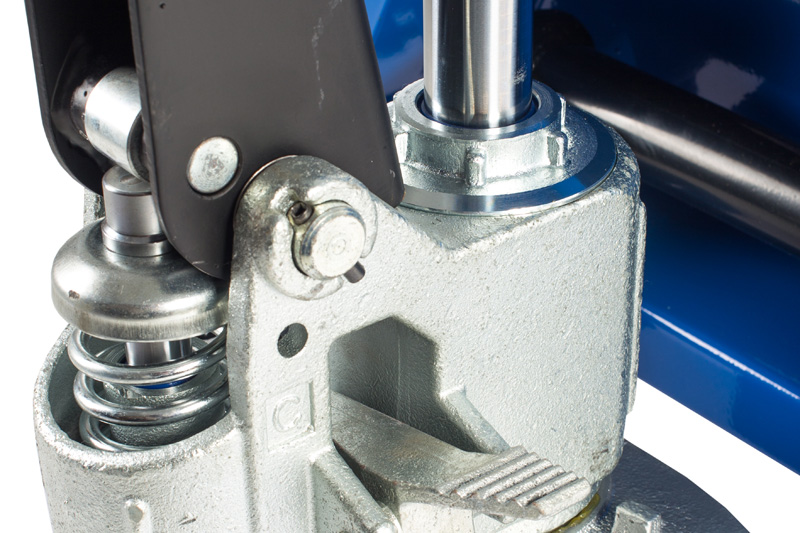 Тележка гидравлическая TOR RHP 2500 кг 1150 мм колеса полиуретан - фото