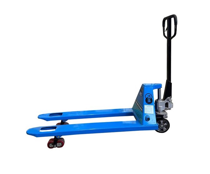 Тележка гидравлическая TOR RHP 2500 кг 1150 мм колеса резиновые