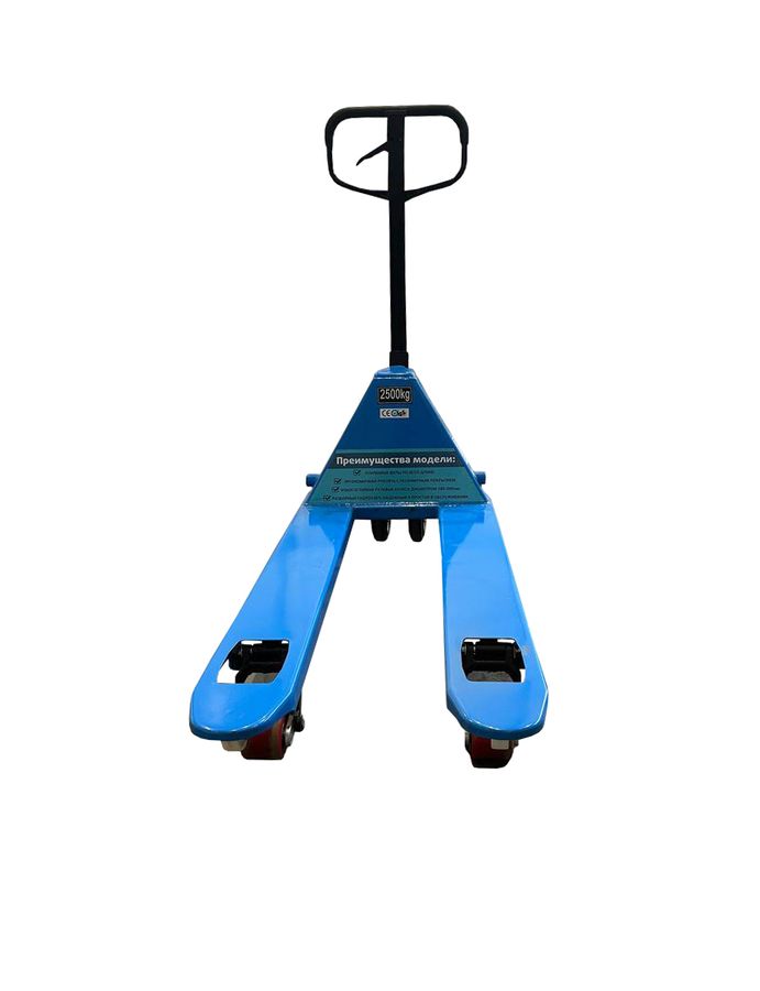 Тележка гидравлическая TOR RHP 2500 кг 1150 мм колеса резиновые - фото
